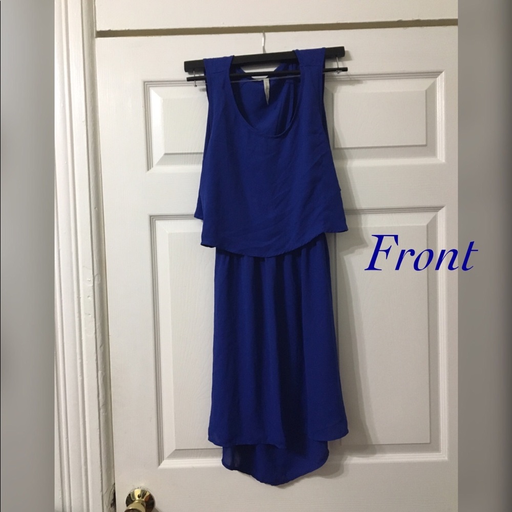 Blue Dress Will Open Back